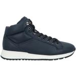 Sneakers alte blu navy numero 41 di gomma con stringhe per Uomo FABI 