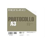 Fabriano 02110566 Fogli Protocollo Standard, Rigat