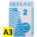 Fabriano Carta A3 Copy 2 80 Gr./m - 500 Fogli