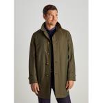 FaÇonnable Remov Lin Trench Coat Verde L Uomo