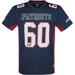 Fanatics New England Patriots NFL Players Poly Mesh Tee/T Shirt Blue - L