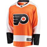 Fanatics Nhl Philadelphia Flyers Branded Home Breakaway Long Sleeve Crew Neck T-shirt Arancione M Uomo