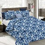 Parure copripiumino 200x200 cm in microfibra batik sostenibili Italian Bed Linen 