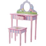Fantasy Fields - Gioca Magic Garden Vanity tavolo e sgabello set con il Real Specchio | Bambini Mobili in legno TD-13245A