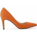 Sandali gioiello larghezza A eleganti arancioni numero 38 taglie comode per Donna 
