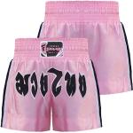 Pantaloncini rosa XXS da boxe per Donna 