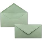 Buste verdi di carta senza finestra 