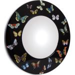 Specchi rotondi neri Taglia unica a tema farfalla Fornasetti 