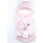 Pigiami rosa di cotone a tema orso per neonato di joom.com/it 