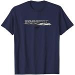 Fast X Toretto Silver Blur Speed Race Car Gradient Logo Maglietta
