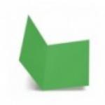 FAVINI Luce Folder simplex - 50 Cartelline in Cartoncino semplici 25x34cm verde