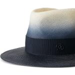 Cappelli fedora blu chiaro in misto cotone per Donna Maison Michel 