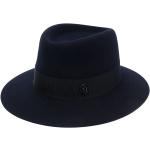 Cappelli fedora blu in viscosa per Donna Maison Michel 
