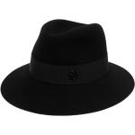 Cappelli fedora neri in viscosa per Donna Maison Michel 