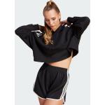 Felpe cropped scontate nere XL per Donna adidas 