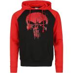 Felpa con cappuccio di The Punisher - Logo Skull - S a XL - Uomo - nero/rosso