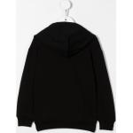 Felpe nere in misto cotone manica lunga con zip per Donna Chiara Ferragni 