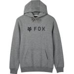 Felpe grigie di cotone a tema volpe con cappuccio per Uomo Fox 