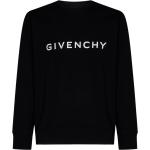 Felpe nere XL di cotone manica lunga con girocollo Givenchy 