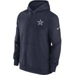 Felpa pullover con cappuccio Dallas Cowboys Sideline Club Nike NFL – Uomo - Blu