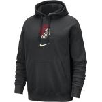 Felpa pullover con cappuccio Portland Trail Blazers Club Fleece City Edition Nike NBA – Uomo - Nero