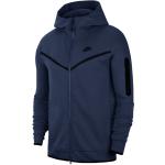Felpe blu XL con cappuccio per Uomo Nike Tech Fleece 