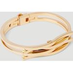 Saint Laurent Intertwined Cuff Bracelet - Woman Jewellery Gold M