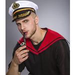 Festartikel Müller Accessori per costume da marinaio, colletto rosso Carnevale