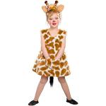 Festartikel Müller Costume da giraffa da ragazza Lena - Cerchietto per capelli, costume da carnevale (92)