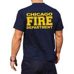 FEUER1 - Maglietta Chicago Fire Department Giallo