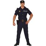 Costumi blu da poliziotto per Uomo 