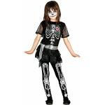 Costumi neri 12 anni da scheletro per bambina di Amazon.it 