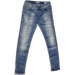 Fifty Four Jeans Uomo Crank J30 Blu Denim Stone Washed, 45
