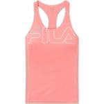 Magliette intime scontate rosa XL in poliestere senza manica per Donna Fila 