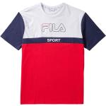 Fila Block Short Sleeve T-shirt Rosso XS Uomo