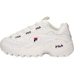 Sneakers invernali larghezza E casual bianche numero 41 per Donna Fila D-Formation 