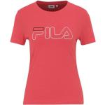 Magliette & T-shirt scontate classiche arancioni M di cotone traspiranti mezza manica con manica corta per Donna Fila 