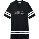 Magliette & T-shirt scontate nere S taglie comode in poliestere mezza manica con manica corta per Donna Fila 