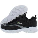 Sneakers larghezza E casual nere per bambini Fila Ray 