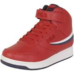 Sneakers alte larghezza A casual rosse numero 44 per Uomo Fila 
