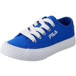 Sneakers stringate larghezza E scontate casual blu numero 30 di gomma per bambini Fila Pointer Classic 
