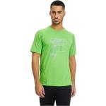 Magliette & T-shirt verdi L in poliestere mezza manica con manica corta per Uomo Fila 