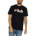 FILA Unisex Classic Pure ss Tee T-Shirt, Black, S