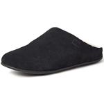 Pantofole scontate nere numero 39 in pelle di camoscio per Donna FitFlop 