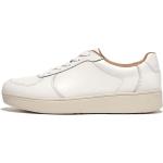 Fitflop Rally Leather Panel Trainers Bianco EU 38 Donna
