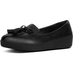 Fitflop Tassel Bow Loafer Shoes Nero EU 36 Donna