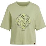Five Ten Crop Short Sleeve T-shirt Verde M Donna