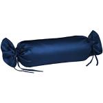 Cuscini blu scuro di cotone sostenibili per divani Fleuresse 