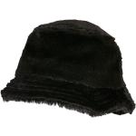 Cappelli invernali scontati eleganti neri di pelliccia per Uomo Flexfit 