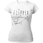 Flipper - As Seen On Kurt Cobain Womens Band Organic Cotton T-Shirt